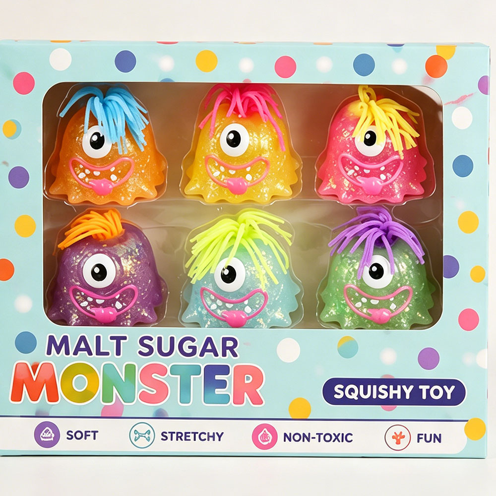 Tech Home Accessories - Kawaii Maltose Monster Squishy Silicone Squeeze