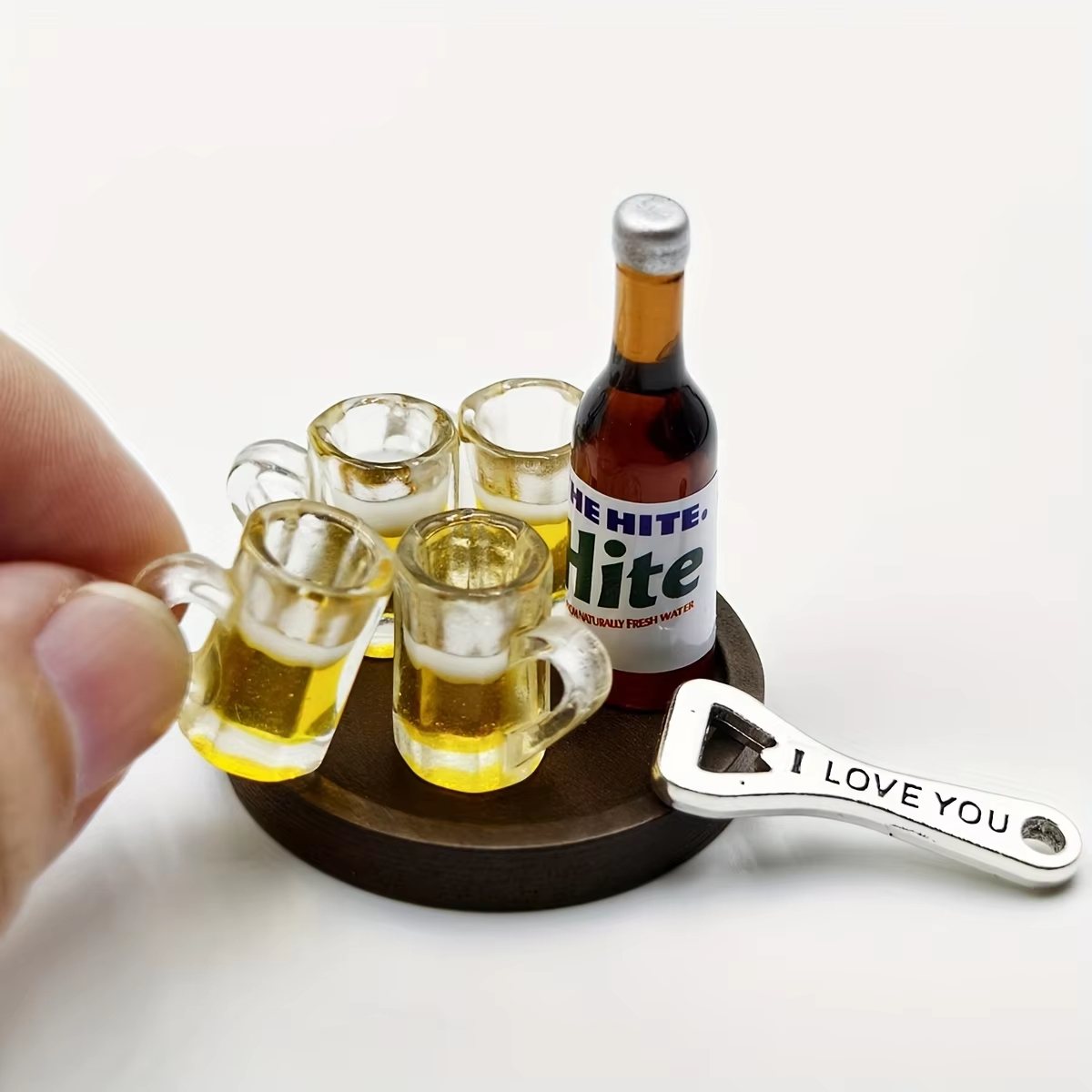 Tech Home Accessories - 1:6/1:12 Dollhouse Beer Mug Model, Dollhouse