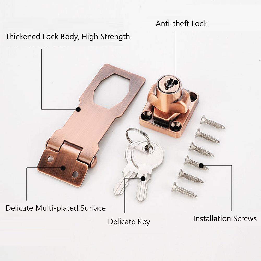 Door Lock Durable Zinc Alloy C - đánh giá và giá High Tech Office Accessories