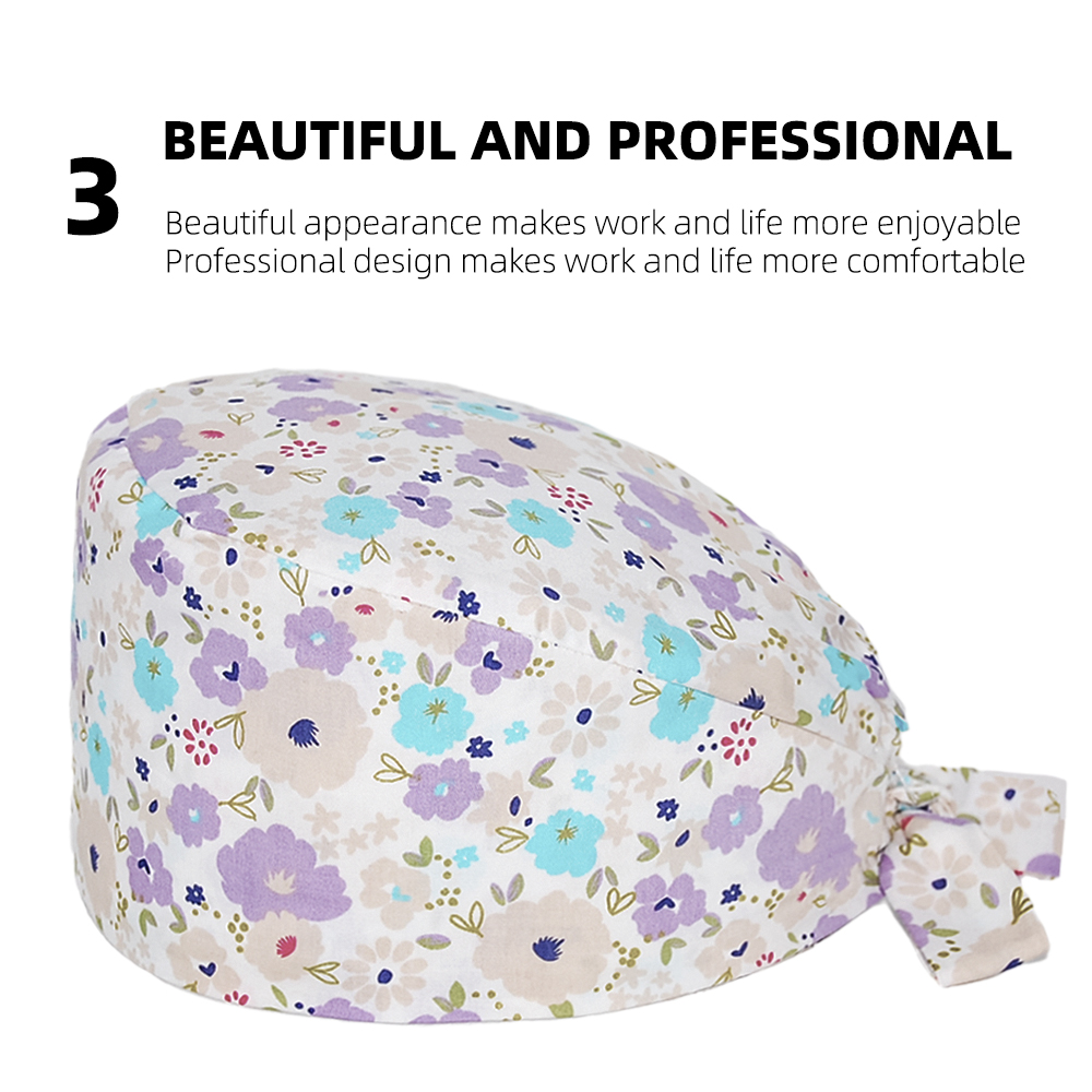 women men Cartoon scrubs Caps  - đánh giá và giá Vet Tech Accessories