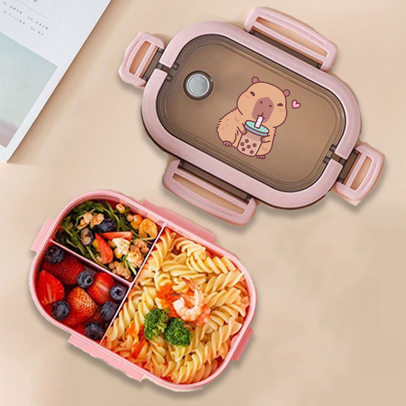 Capybara Bento Lunch Box Anime - đánh giá và giá Tech Home Accessories