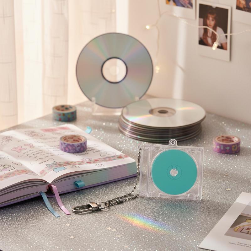 CD Disc Case Key Chain - Perip - đánh giá và giá Tech Accessories Backpack