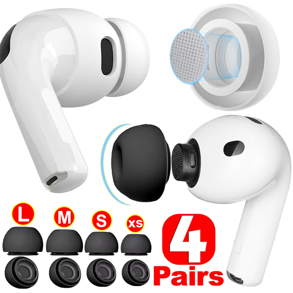 4/1Pairs Silicone Ear Tip Prot - đánh giá và giá Power Bank Wireless