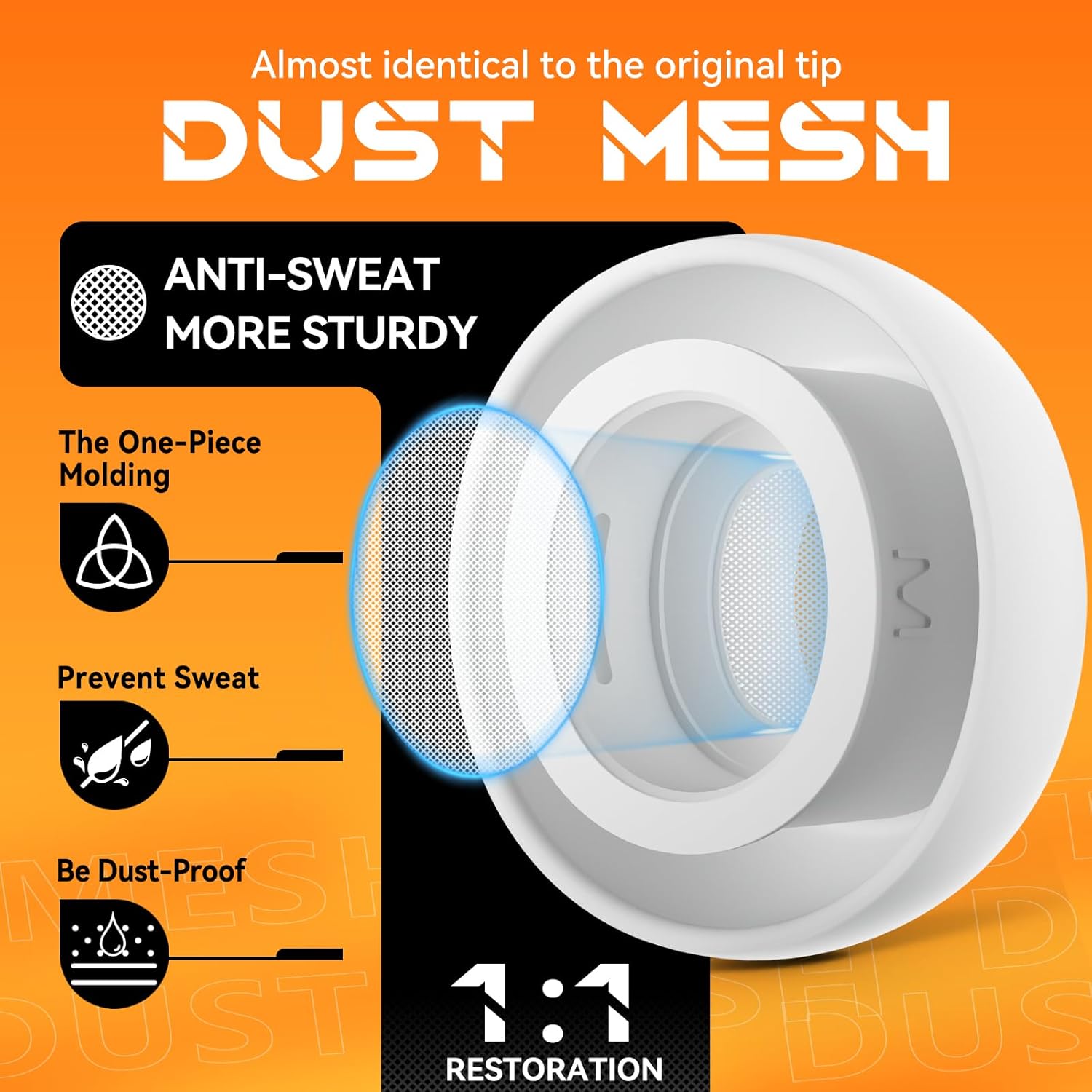 4/1Pairs Silicone Ear Tip Prot - đánh giá và giá Power Bank Wireless