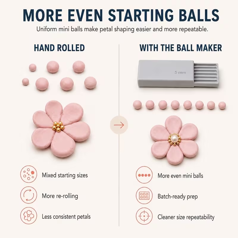 3D Print Clay Gel Ball Maker T - đánh giá và giá Nail Tech Accessories