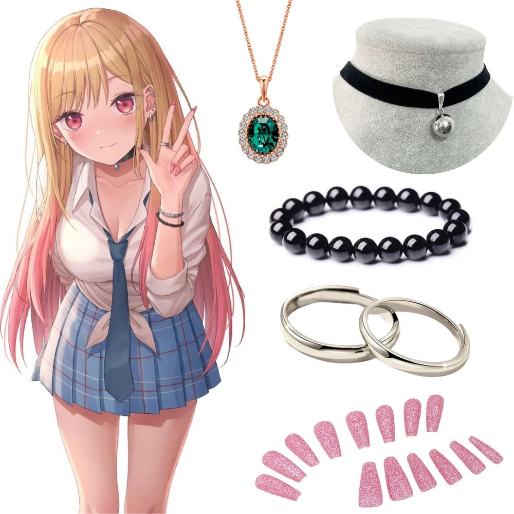 Kitagawa Marin Earrings Neckla - đánh giá và giá Nail Tech Accessories
